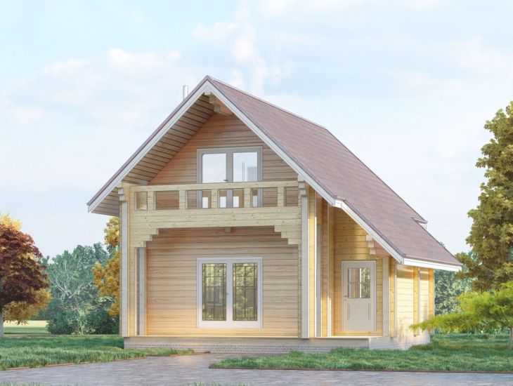Строительство долговечных деревянных домов и бань в Омске